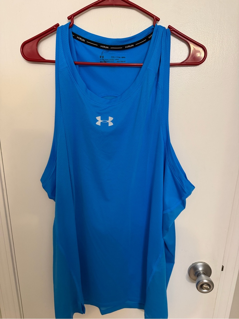 Under Armour Blue Men's Loose-Fit Performance Tank Top
